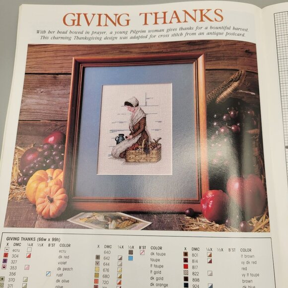 Leisure Arts Celebrations To Cross Stitch and Craft Pattern Book Autumn 1990 - Picture 4 of 8